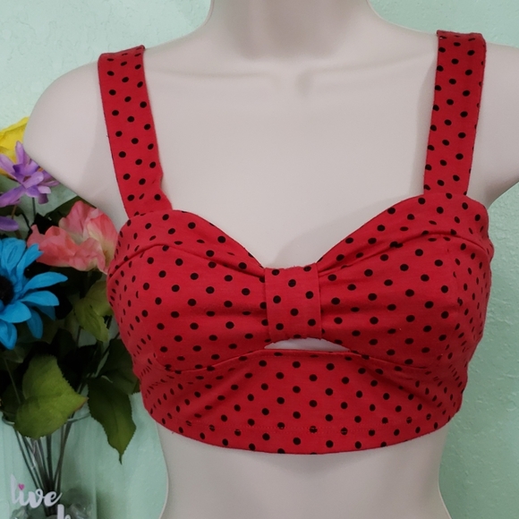 Black Poppy Tops - BLACK POPPY halter top